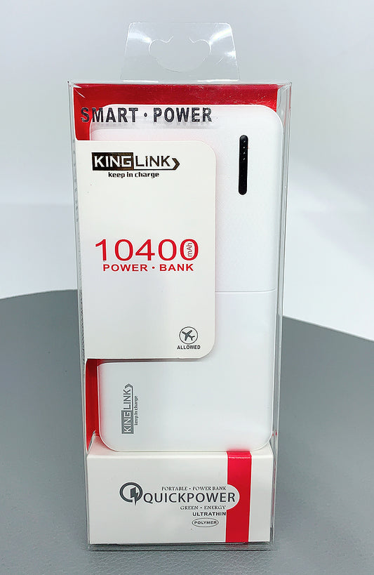 Kinglink 10400 mah ultrathin quick power bank KLC 10400