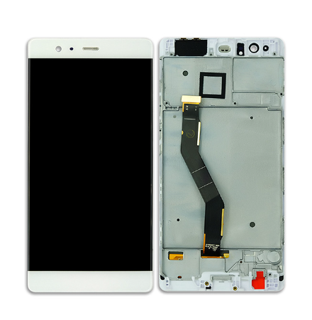 HUAWEI\P9PLUS LCD SCREEN WHITE WITH FRAME