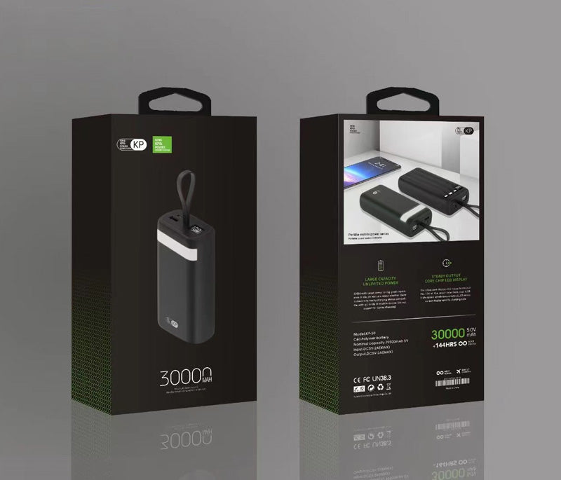 King KP 30000 mah power bank KP30