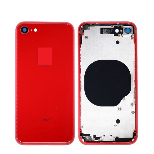 IPHONE 8G BACK HOUSING WITHOUT PARTS RED