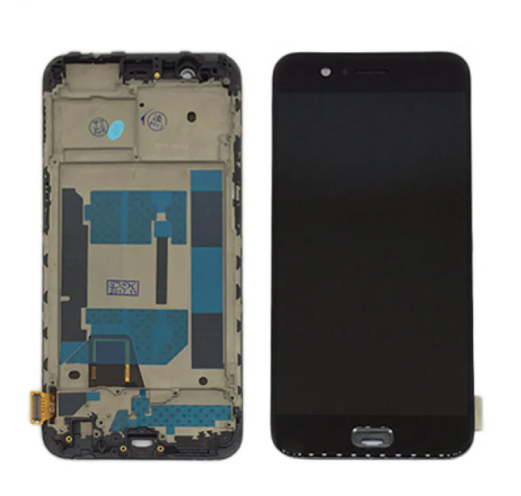 OPPO\R11S SCREEN WITH FRAME BLACK (TFT)