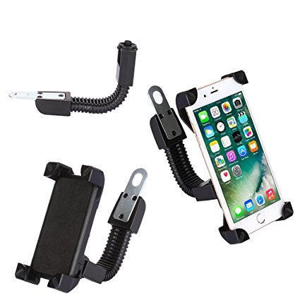 Universal motorbike mobile phone holder