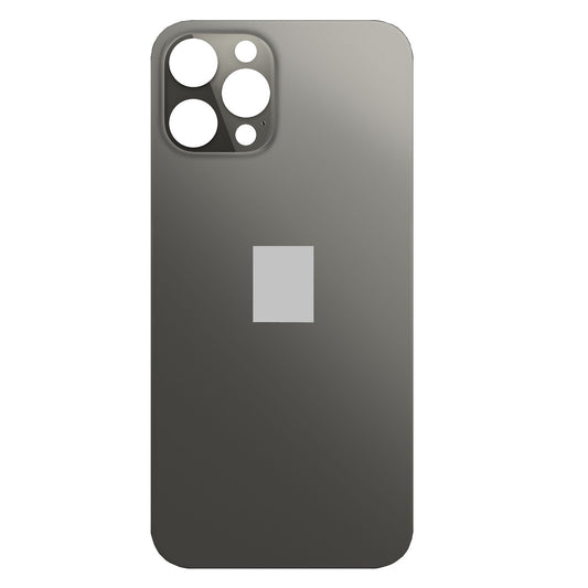 IPHONE 12PRO BACK GLASS BLACK (PREMIUM COLOUR)