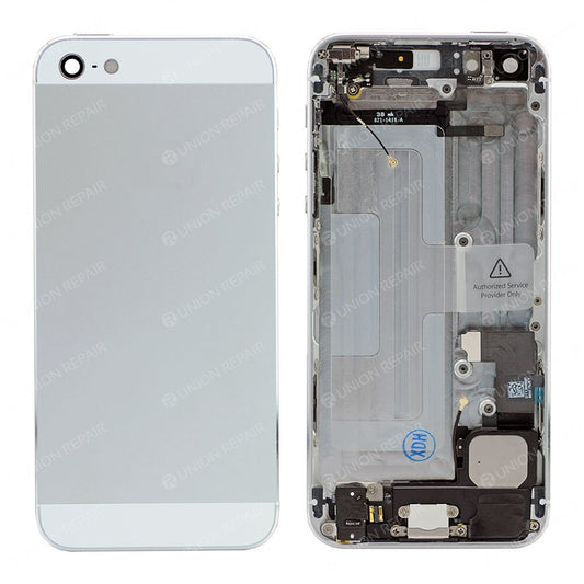 IPHONE 5G BACK HOUSING WITH PARTS SILVER
