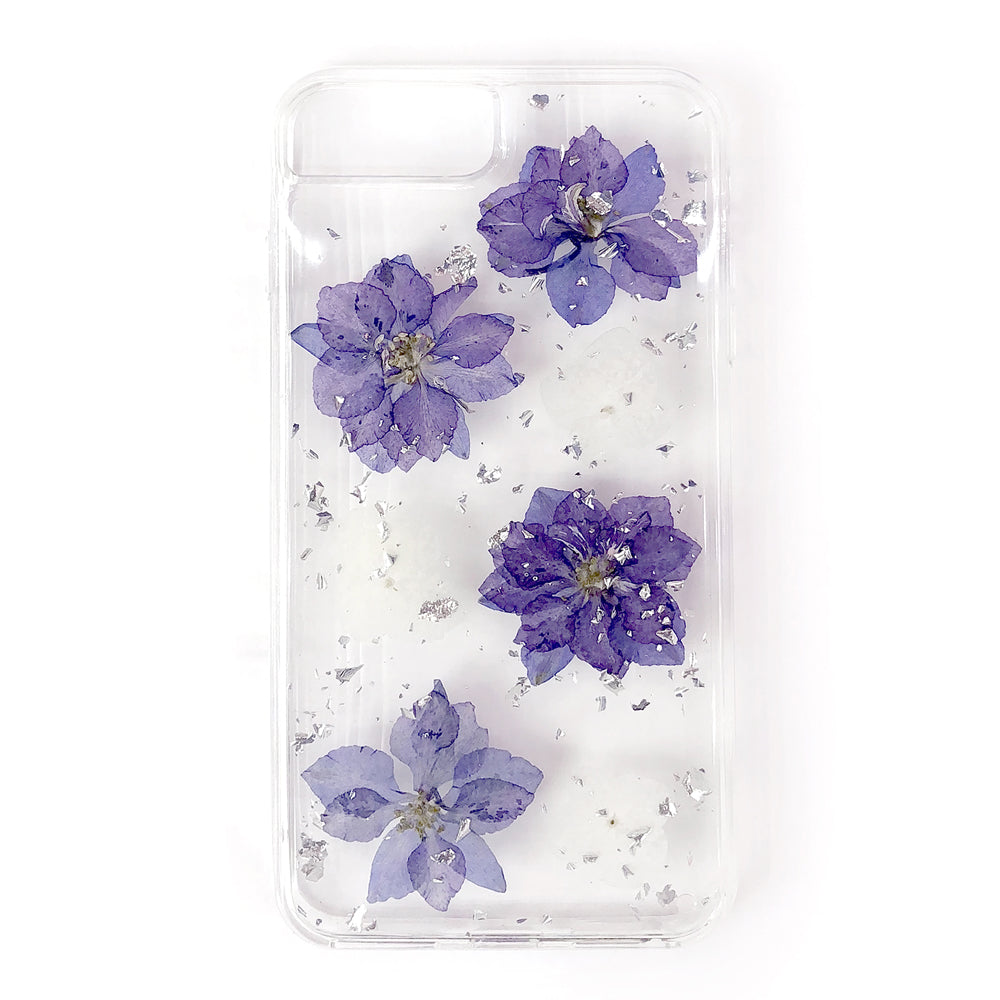 iPhone 14 6.1 real flower blossom case (13 6.1 fit)