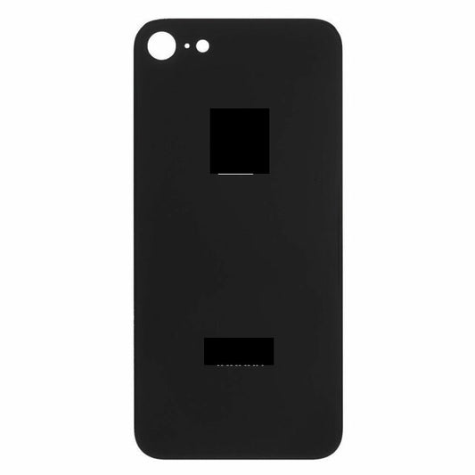 IPHONE 8PLUS BACK GLASS BLACK (BIG HOLE)