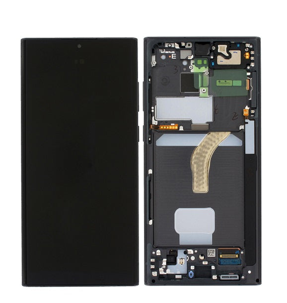 SAMSUNG S22ULTRA SCREEN BLACK (SERVICE PACK)