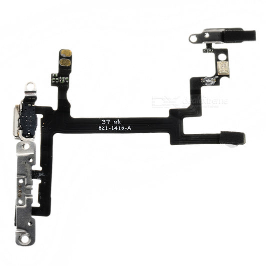 iPhone 5G SWITCH ON OFF FLEX WITH METAL BRACKET