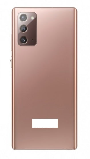 SAMSUNG NOTE20 BACK GLASS BRONZE