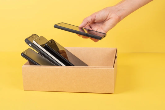 Donations of used cell phones.