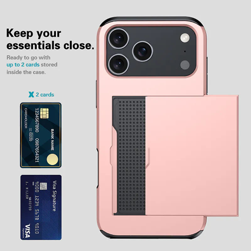 Case for iPhone 17 Air 6.6 Card Slide