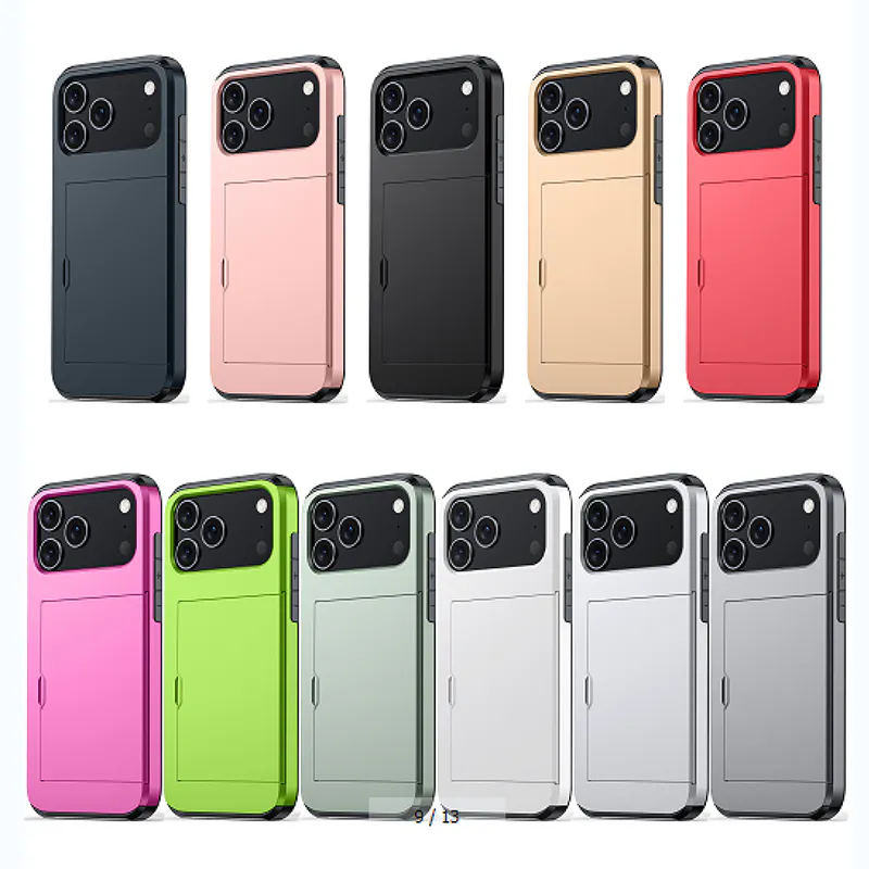 Case for iPhone 17 Air 6.6 Card Slide