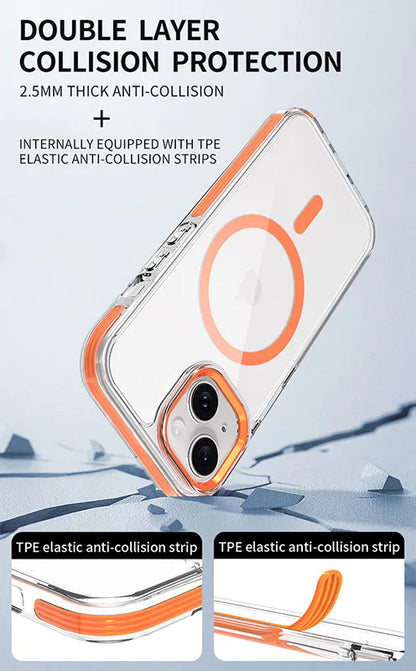 Case for iPhone 17 Air 6.6 Maxguard Clearmag Shield MagFit