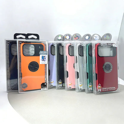 Case for iPhone 17 Pro 6.3 Kinglink Mag Ring with Kickstand