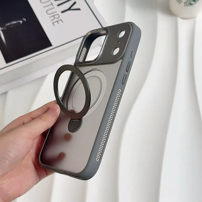 Case for iPhone 17 Pro 6.3 Maxguard Mergegrip Stand Magfit