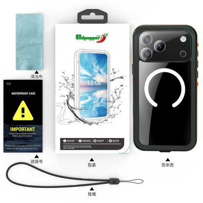 Case for iPhone 17 pro 6.3 Waterproof MagFIt