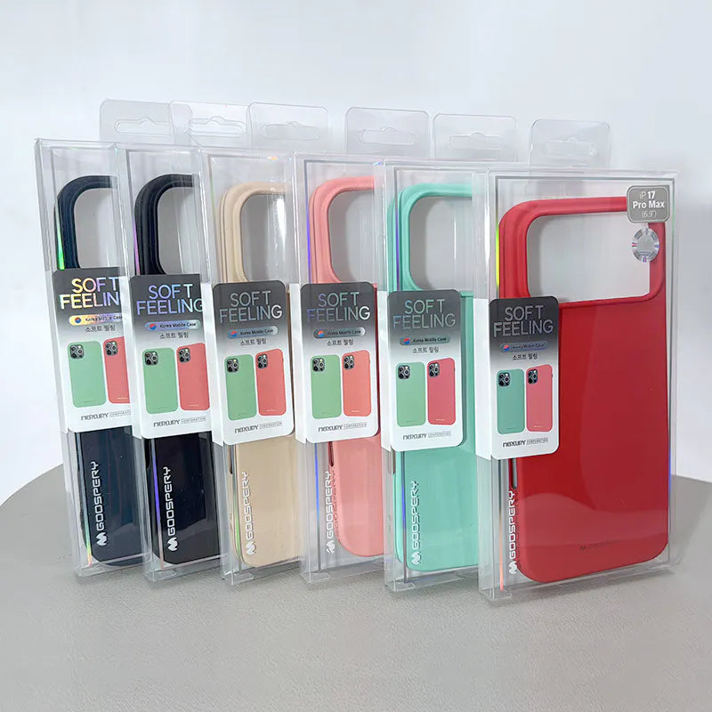 Case for iPhone 17 Pro max 6.9 Mercury Soft Feeling tpu