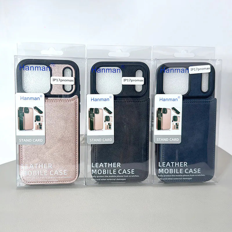 Case for iPhone 17 Pro max 6.9 Hanman Stand Card