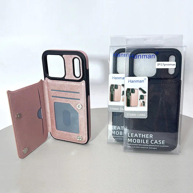 Case for iPhone 17 Air 6.6 Hanman Stand Card