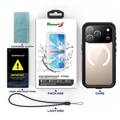 Case for iPhone 17 pro 6.3 Waterproof MagFIt
