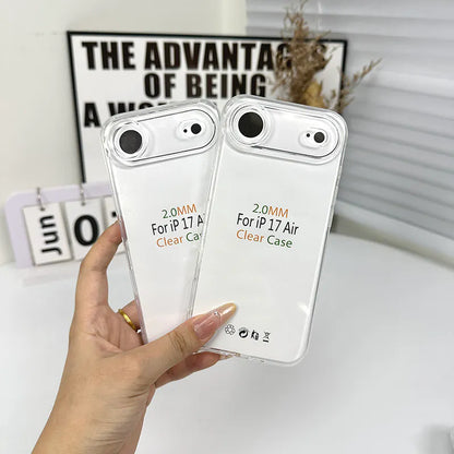 Case for iPhone 17 Air 6.6 2MM Soft tpu
