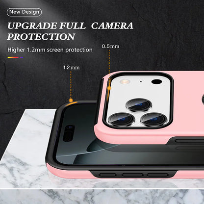 Case for iPhone 17 Pro 6.3 Kinglink Mag Ring with Kickstand