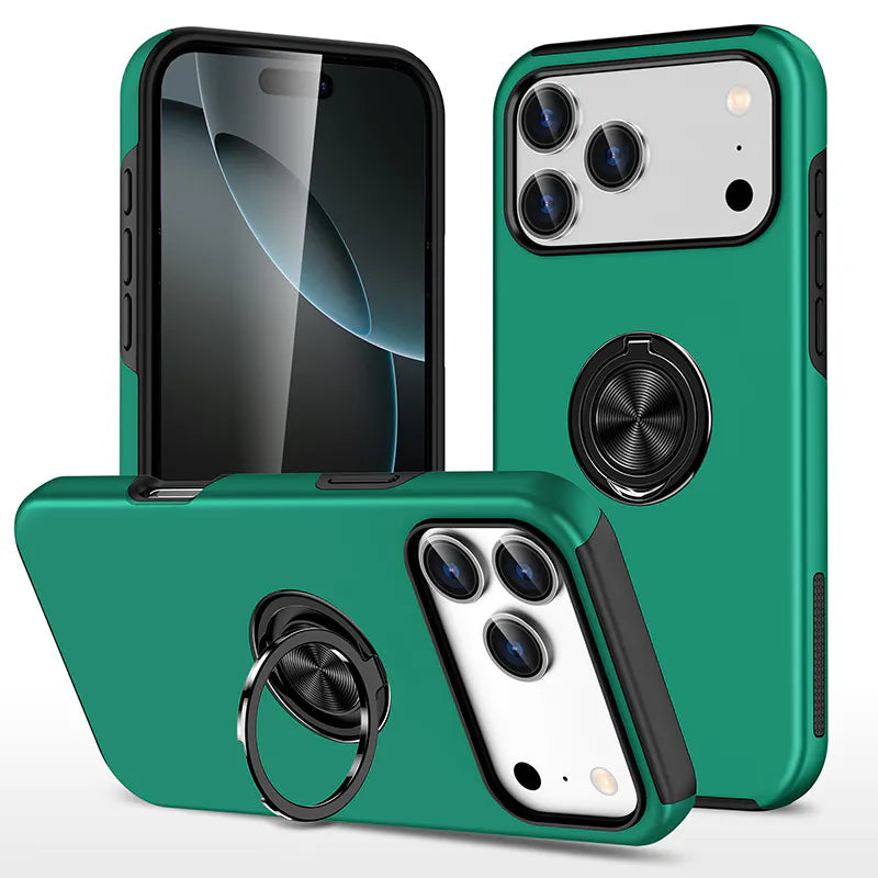 Case for iPhone 17 Pro 6.3 Kinglink Mag Ring with Kickstand