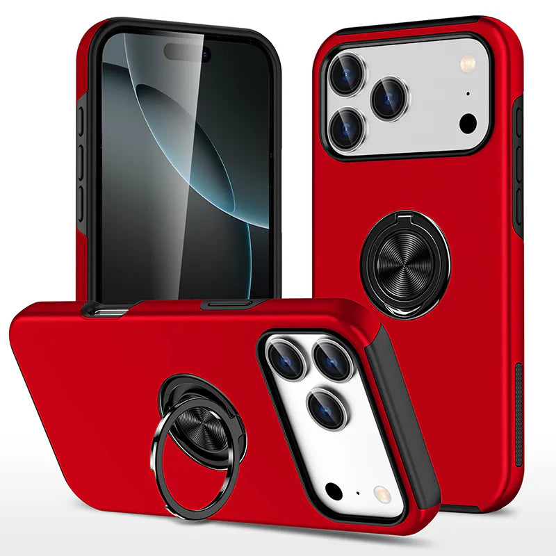 Case for iPhone 17 Pro 6.3 Kinglink Mag Ring with Kickstand