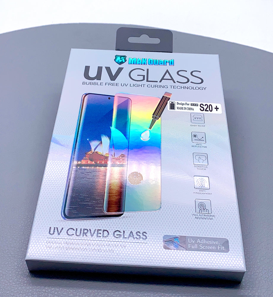 Samsung UV light glue glass screen protector