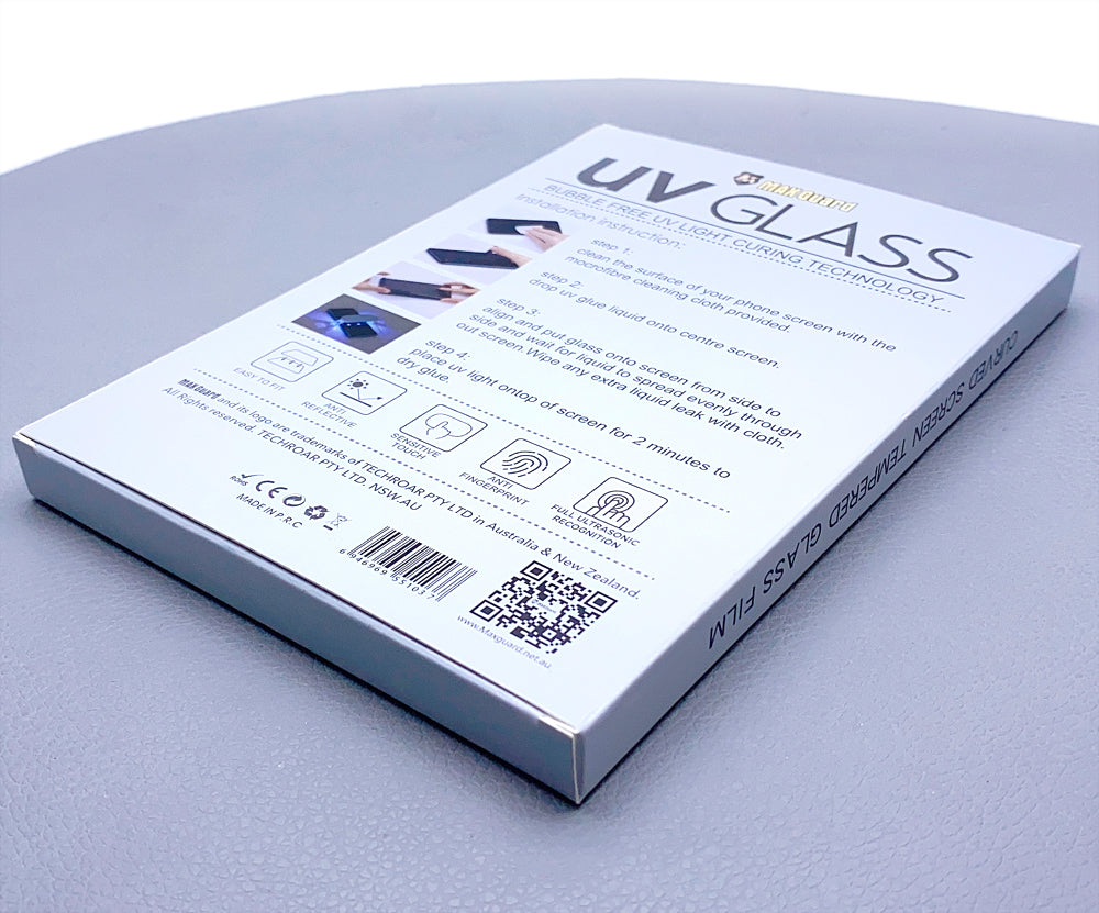 Samsung UV light glue glass screen protector