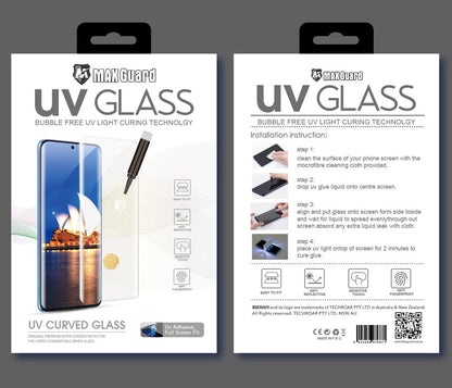 Samsung UV light glue glass screen protector