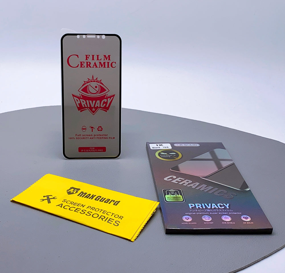 Ceramics PRIVACY glass screen protecter for Samsung