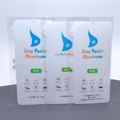 Easy paster membrane screen protector for Samsung S/Note Series