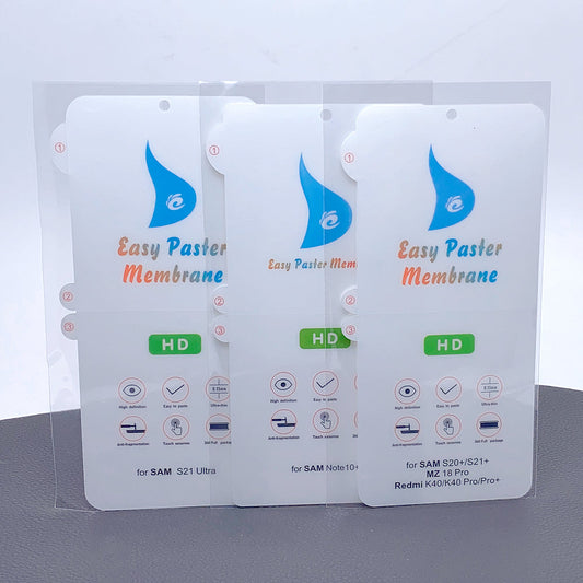 Easy paster membrane screen protector for Samsung S/Note Series