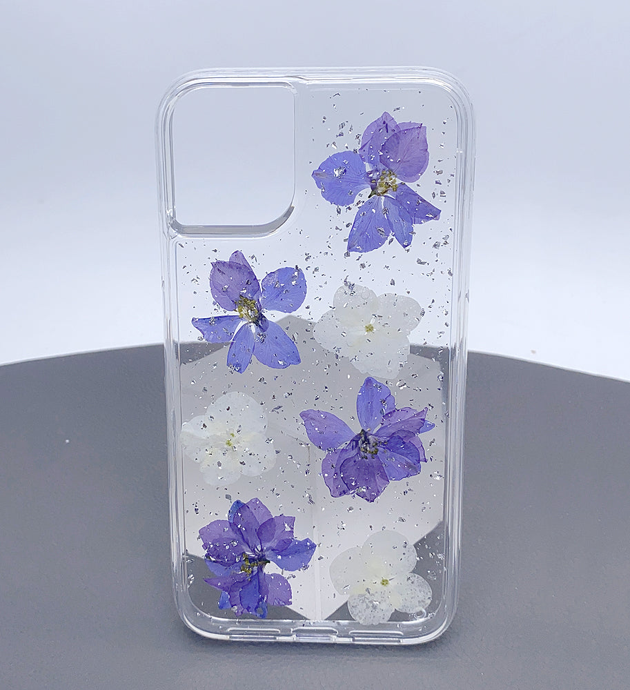 iPhone 15 Pro 6.1 real flower blossom case