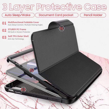 iPad Pro 11 2021 Tablet protective case magnetic follo case ( Air 4 /Air 5 /pro 11 2020/2018 fit )