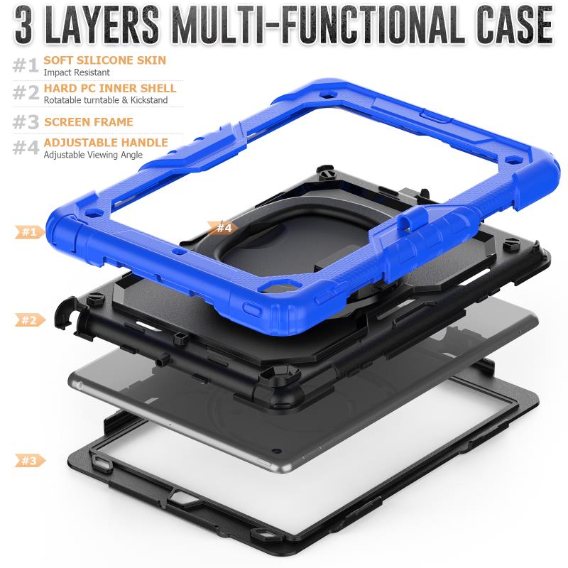 iPad Pro 11 2021 Folded Handle case ( Air 4 /Air 5 /pro 11 2020/2018 fit )