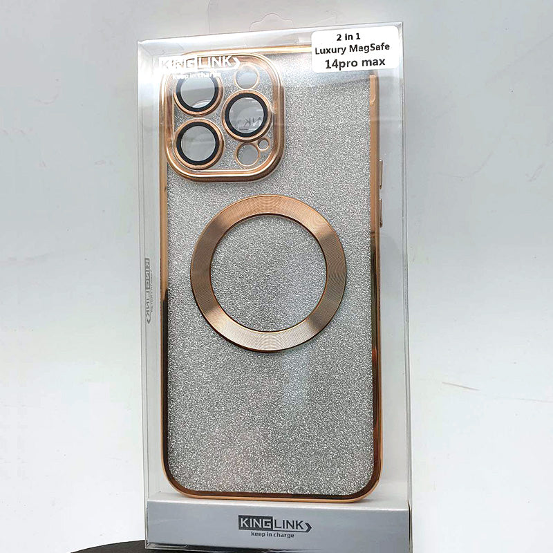 iPhone 13 Pro max 6.7 2 in 1 luxury MagSafe case (12 6.7 fit)