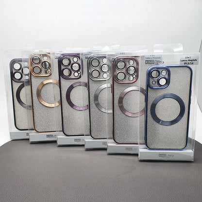 S22 Ultra 2 in 1 luxury MagSafe case