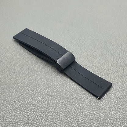 Samsung watch band with magnetic D-Buckle
