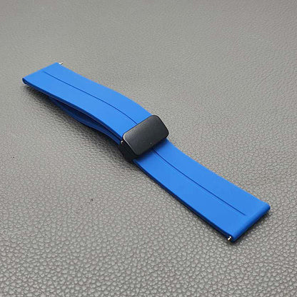 Samsung watch band with magnetic D-Buckle