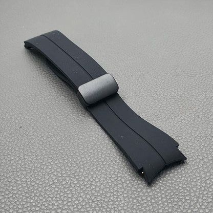 Samsung watch band with magnetic D-Buckle