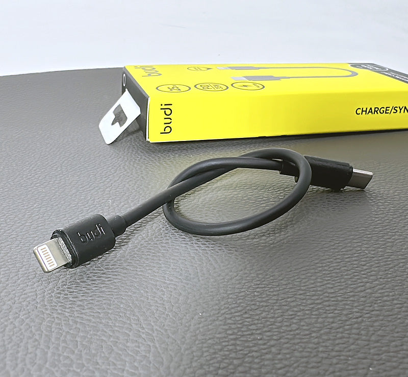 Budi 25cm PD 35W Fast Type-C to Lightning Cable DC023TL025