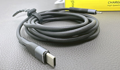 Budi 2m PD 20W Type-C to Lightning High Speed Charging Aluminum Shell Cable DC251TL20W