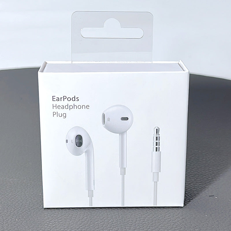 App Earpods with 3.5mm Aux Headphone Plug earphone