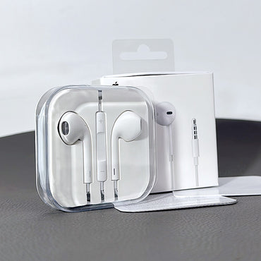 App Earpods with 3.5mm Aux Headphone Plug earphone