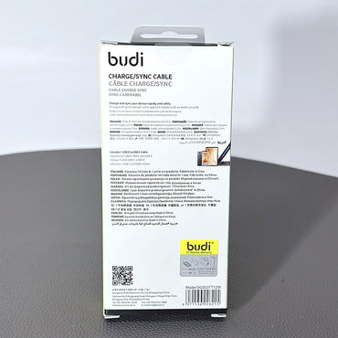 Budi 1.2m PD 65W Type-C to Type-C cable DC023TT12