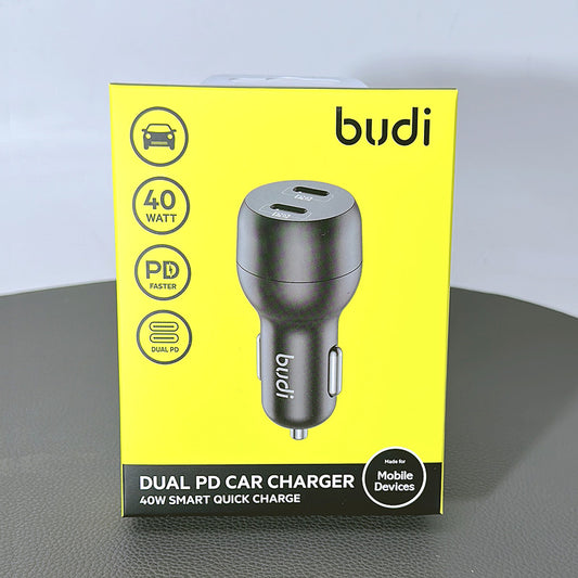 Budi PD 40W Dual pd Car Charger CC108R