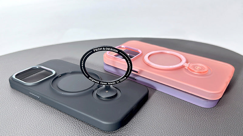 iPhone 14 Pro max 6.7 Kinglink ring magsafe with rotation kickstand phone case