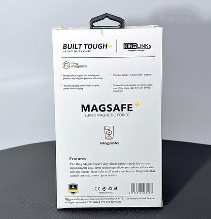 iPhone 12 Pro max 6.7 Kinglink ring magsafe with rotation kickstand phone case (13 pro max fit)